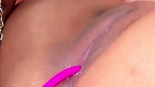 Lesbians Get Fucked by a Huge Dildo