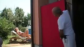 Jessica and her voyeur dad: Blowjob, Babe  Blonde Porn