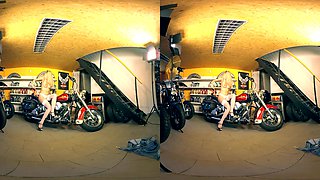 205 - Kate - Solo Model Striptease In Garage - Sexlikereal