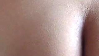 Cuckold's Wife Shows Black Lingerie to Her New Butt