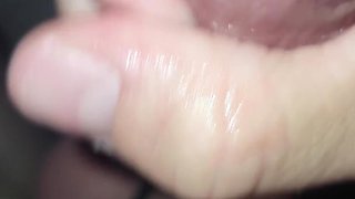 Huge Cumshot on Feet After Blowjob From Latina Wife While She Wears Stockings and Sexy Lingerie