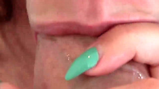 Hot babe suck huge cock and hard anal sex before dinner