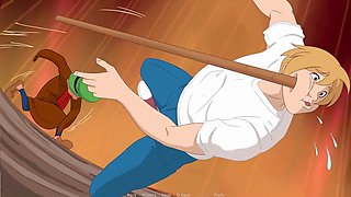 The secret of the mansion - Foxie2k's animated adventure reveals all the naughty fun