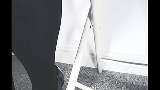 Milf boss Mrs Noir seduces local builder in her stockings and heels! Just another day at the office!