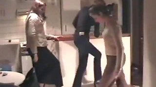 Walking All Over Their Slave After Work