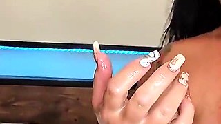 Thick Hotwife Mj Grace Gets Facialed by Huge Cock