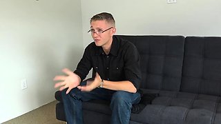 Amateur solo gay wanks pecker on casting