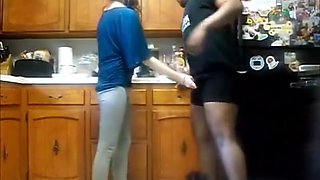 Girlfriend Kitchen Ballbusting