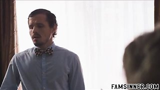 Shy Stepson Fucks Busty MILF Mom Dee Williams - Big Tits Blowjob