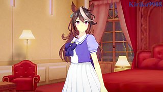 Symboli Rudolf and I have strong intercourse in the apartment. - Uma Musume Pretty Derby Manga Porn