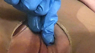 POV Goode Girl fingers her wet pussy before she uses a vibrafer to fuck herself