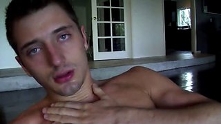 Horny Guy Drench Himself In Hot Piss