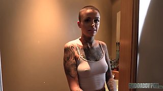 Leigh Raven Tattooed Lesbian Step Daughter