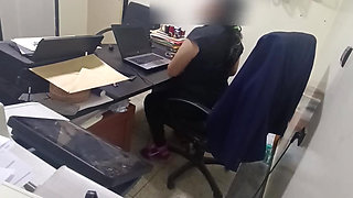 Hardcore office sex with a horny boss PART 1