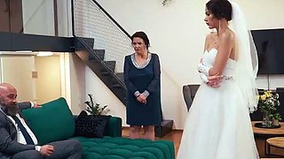 Shameless bride living out hardcore fantasy to the fullest