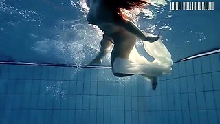 Special Czech Teen Hairy Pussy In The Pool