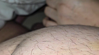 Step mom hand slip into Indian step son big dick in