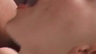 Two Sluts Ass Fucked and Cummed in Mouth and Head by Two Monster Cocks Vintage