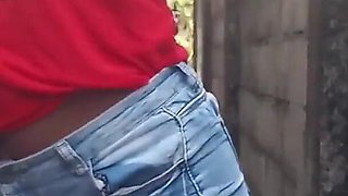 Teasing in Sexy Hot Pants Squeezing My Boobs Spanking My Booty