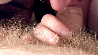Amateur morning blow job