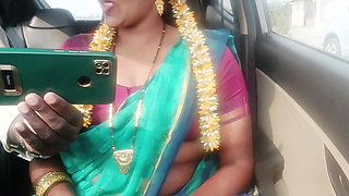 Step Dad Daughter in Law Car Sex, Telugu Dirty Talks, Part -1