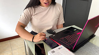 Lush Public Lush!!! My Stepsister Discovers Me and Then Checks on Me!!! I Was Too Horny to Stop Omg!!!!