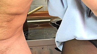 Stepmom Milks My Pre-cum