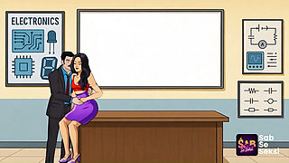 Saw Teacher And Principal Having Sex In College, Desi Sex College Life