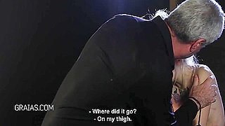 Life With Dr Lomp - Rough Boob Punishment With Whipping And Nailing