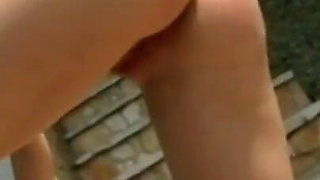 Perfect ass brunette in cock's paradise