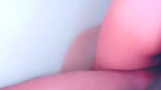 A Horny Twenty-year-old Lioness with Her Lover Rides His Cock, He Bounces Her Hard, She Shivers and Comes on Top of Him While Sh