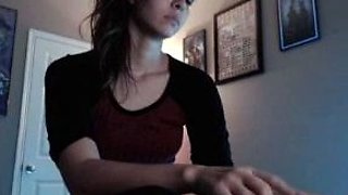 Teen Cute Italian Brunette Solo At