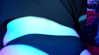 Stacked brunette goes solo toys and masturbation