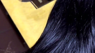 Busty Latina Amanda Rabbit Eats Eggs and Sausage for Breakfast with Brian Evansx