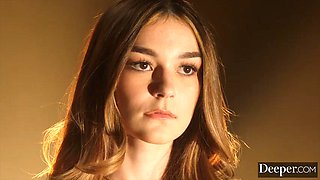 Deeper. Innocent Petite Blonde Della Cate Discovers Her Dark Twisted Side: Porn