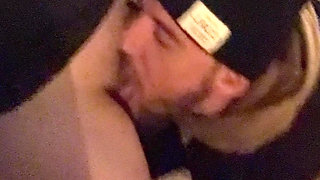 Wife Fucked in Restroom, Outdoor Pussy Eating and Open Door Sex