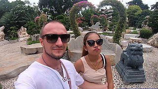 Crocodiles munching and Thai GF cumming