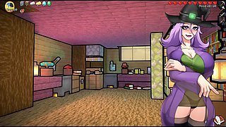 Thick ebony beauty with dark skin showing off her assets