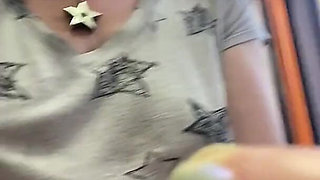 Pussy N Pubes Play on Public Transport Makes My Fingers Smell Amazing!