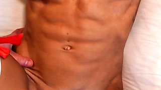 Shredded Fitness Girl Makes Him Cum Three Times