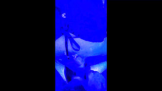 Blue Bathroom Romance - Sucking, Fucking and Cumming on her