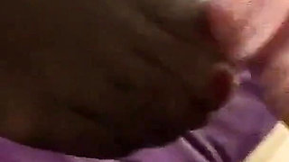 MILF in Stockingsdoes Footjob and I Gets Cumshoot on Her Feet