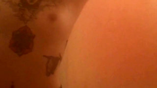 Soaking wet testing out the waterproof features on my phone