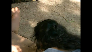 A Hot Brunette with Amazing Tits and a Lot of Desire to Be Banged Hard