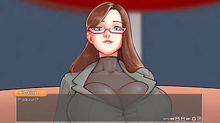 Sylvia suspects her boss has a crush on her in this animated fantasy by Misskitty2k