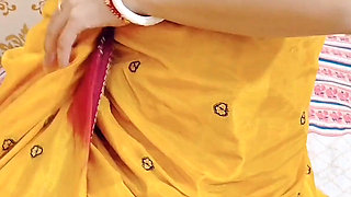 Saree Newly Married Wife Amazing Hardcore Fucked