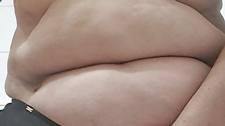 after a shower, in panties and the vagina is wet 1