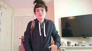Molly Darling - Cum On Unaware Yoga Slut's Ass - POV