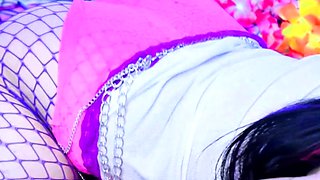 Brunette Solo Webcam Masturbation