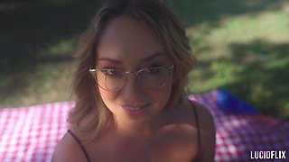 LUCIDFLIX The author with Remy LaCroix